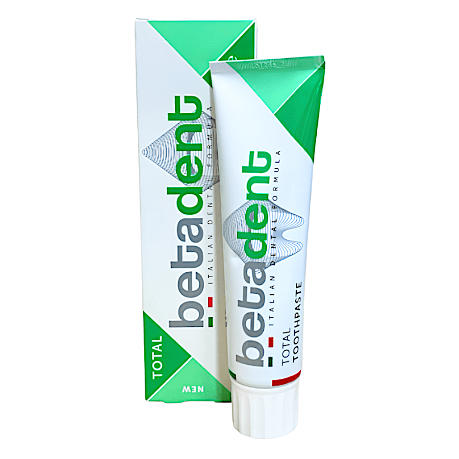 Зубная паста BETADENT Total 8-в-1 от кариеса и зубного налета 100 мл