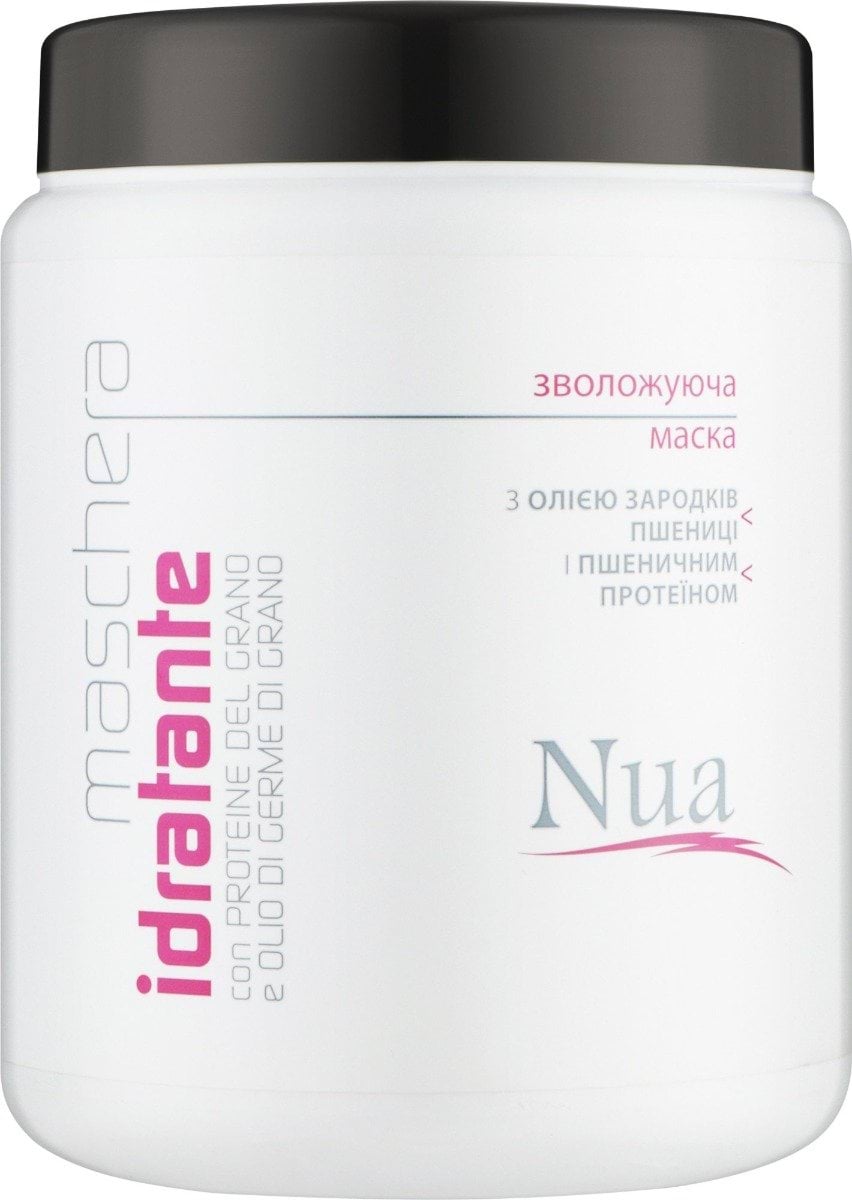 Увлажняющая маска для волос Nua с маслом зародышей пшеницы 1000 мл