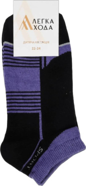 Детские носки Легка хода 9399, 22-24 р черный