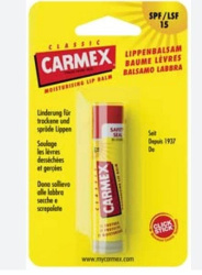 Бальзам для губ Carmex Классический из SPF15 Classic, 4,25г