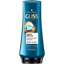 Бальзам для сухих и нормальных волос Gliss kur Aqua revive, 200 мл