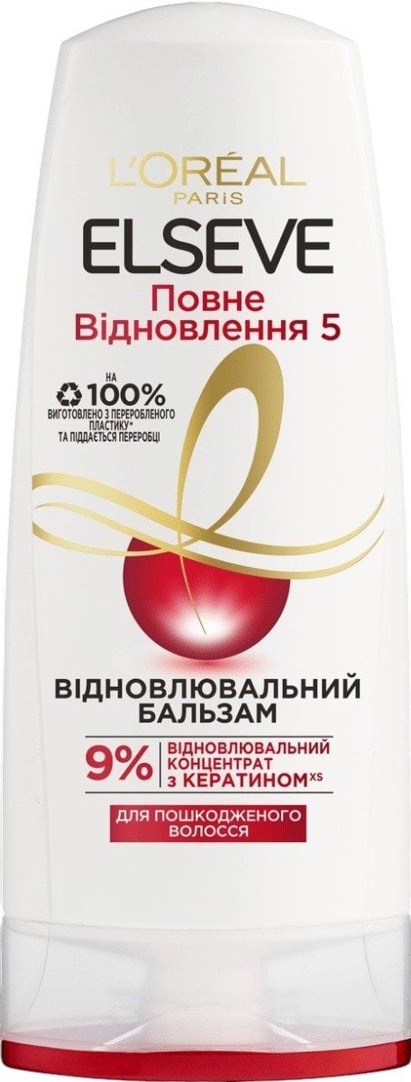 Бальзам-ополаскиватель L'Oréal Paris Elseve полное восстановление 5 для поврежденных волос 200 мл