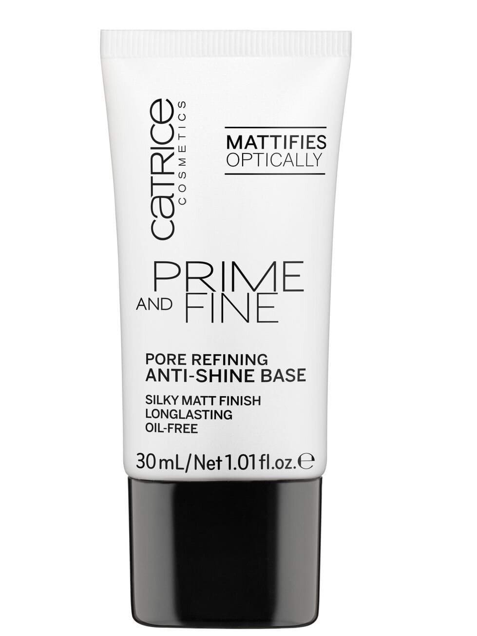 База под макияж против блеска Catrice Prime And Fine Pore Refining Anti-Shine Base, 30 мл