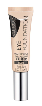 База-праймер под тени водостойкая Catrice Eye Foundation Waterproof Eyeshadow Primer 010 фото 2
