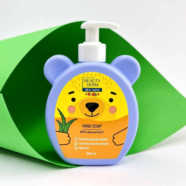 Жидкое мыло BEAUTYDERM Kids с экстрактом алоэ 300 мл фото 4