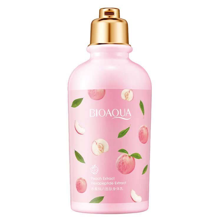 BIOAQUA лосьон для тела с лактобактериями Peach, 250г