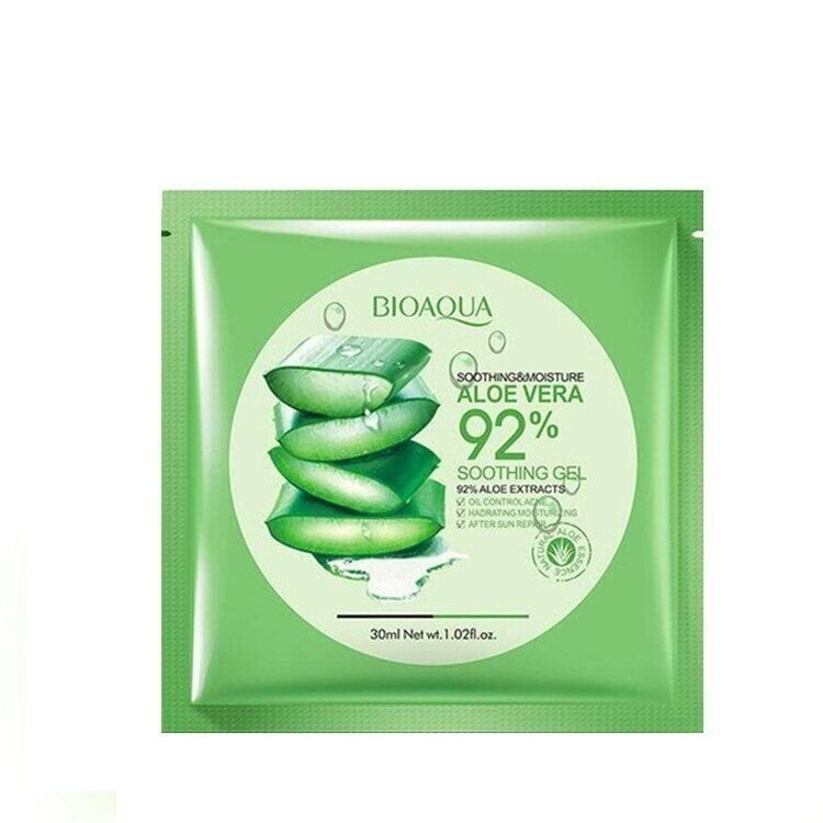 Маска для обличчя BIOAQUA тканинна заспокійлива з алоє, 30 г