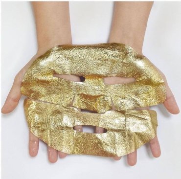 Маска для лица тканевая увлажняющая BIOAQUA Gold Above Beauty Mask, 30 г фото 1