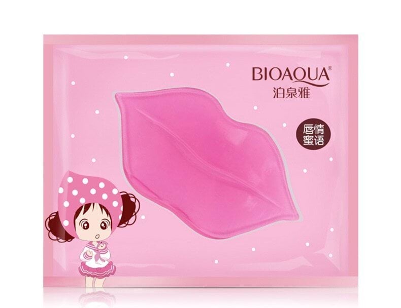 BIOAQUA маска для губ увлажняющая гидрогелевая с коллагеном, 1шт