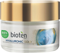 Крем для лица Bioten Hyaluronic Gold SPF10 с гиалуроном 50 мл