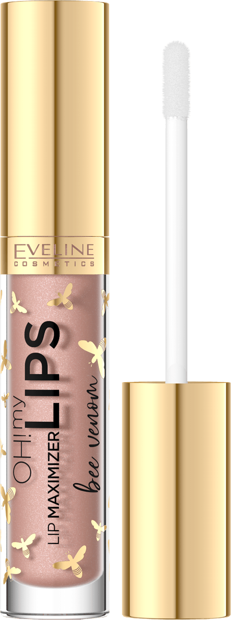 Блиск для губ Eveline Cosmetics OH! My Lips Lip Maximizer Bee Venom з ефектом збільшення 01, 4.5 мл