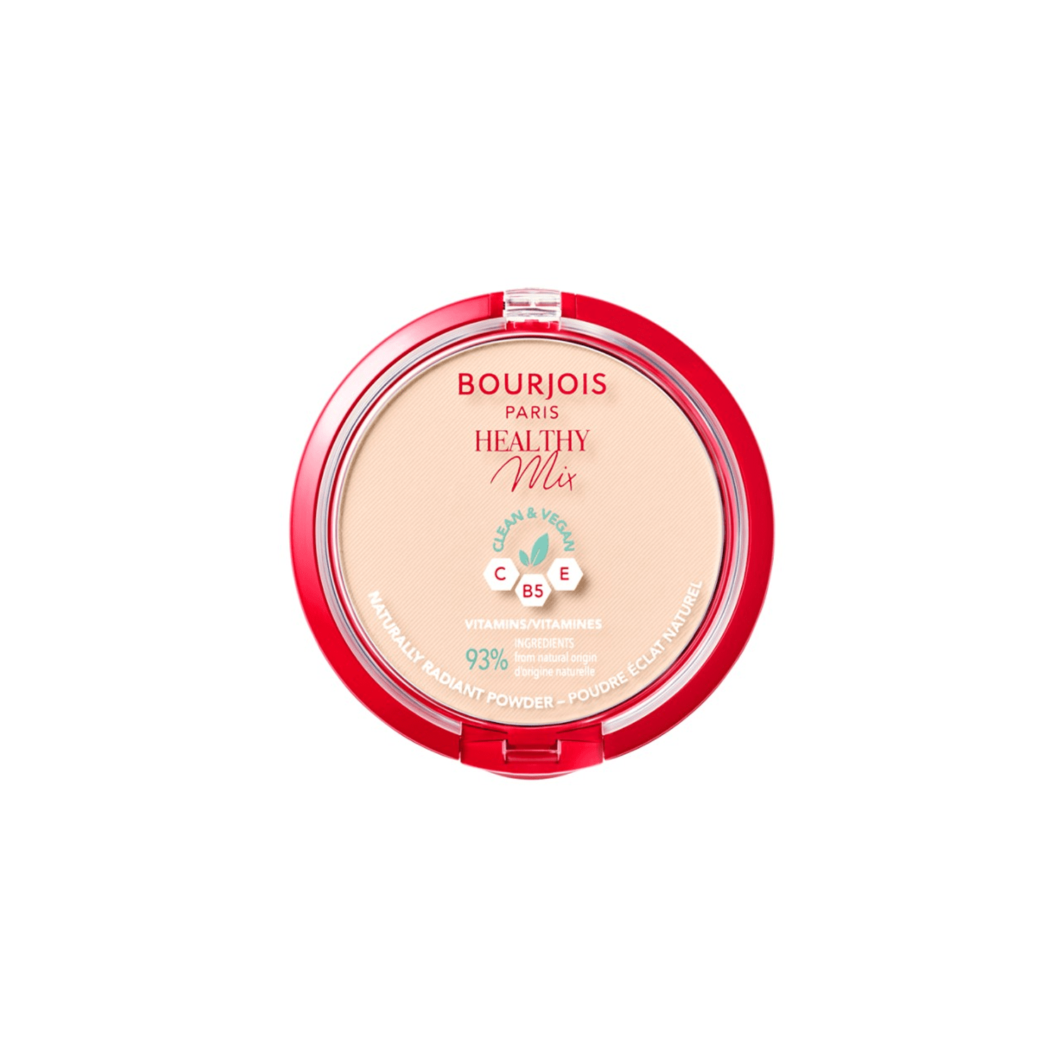Пудра для лица Bourjois  HEALTHY MIX компактная 001 ,10г