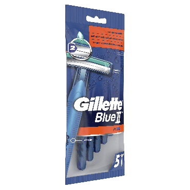 Бритви одноразові Gillette Blue 2 Plus (5 шт) фото 1