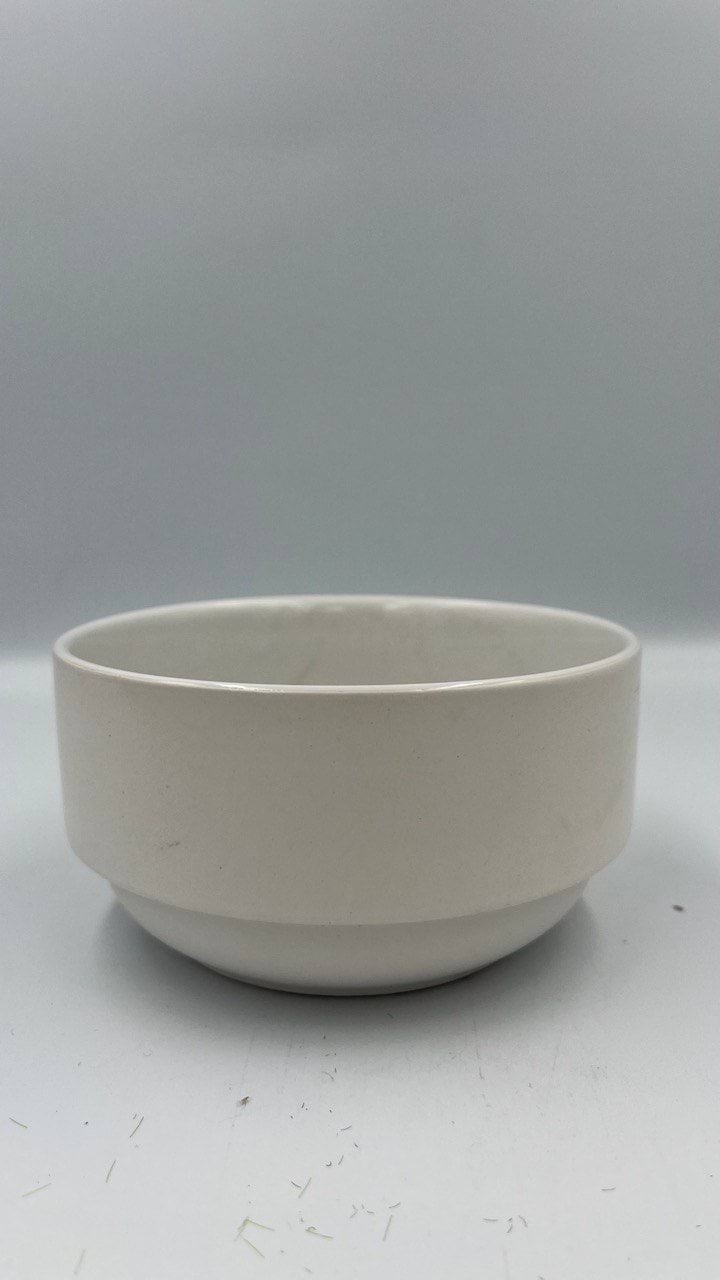 Бульйонниця керамічна біла,480 мл,1 шт