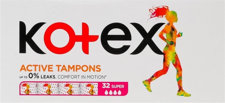 Тампоны Kotex Active Супер 32 шт