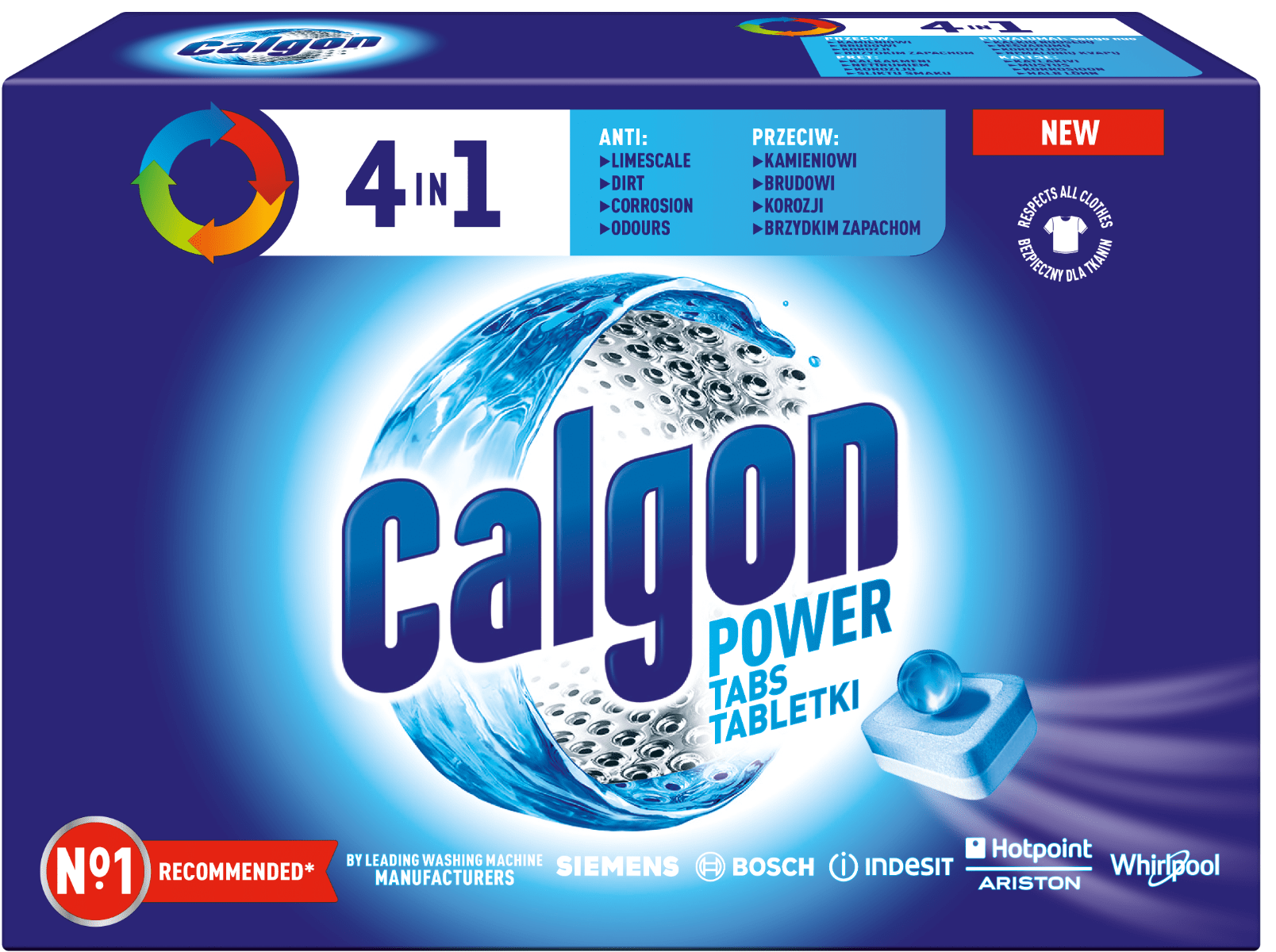 Таблетки Calgon для пом'якшення води 4 в 1, 30 шт.