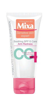 CC крем Mixa Anti-redness догляд для чутливої ​​шкіри обличчя, 50 мл