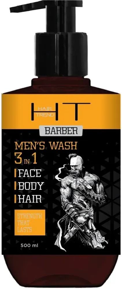 Гель Hair Trend 3 в 1 для обличчя, тіла та волосся 500 мл