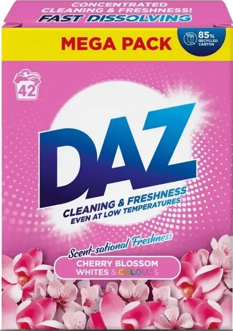 Стиральный порошок Daz Цветок вишни универсальный 42 циклов стирки 2.1 кг