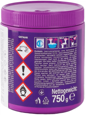 Порошок WASCHKONIG для выведения пятен 750 г фото 1