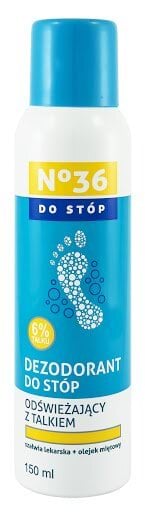 Дезодорант для ухода за ногами №36 с тальком, 150 мл