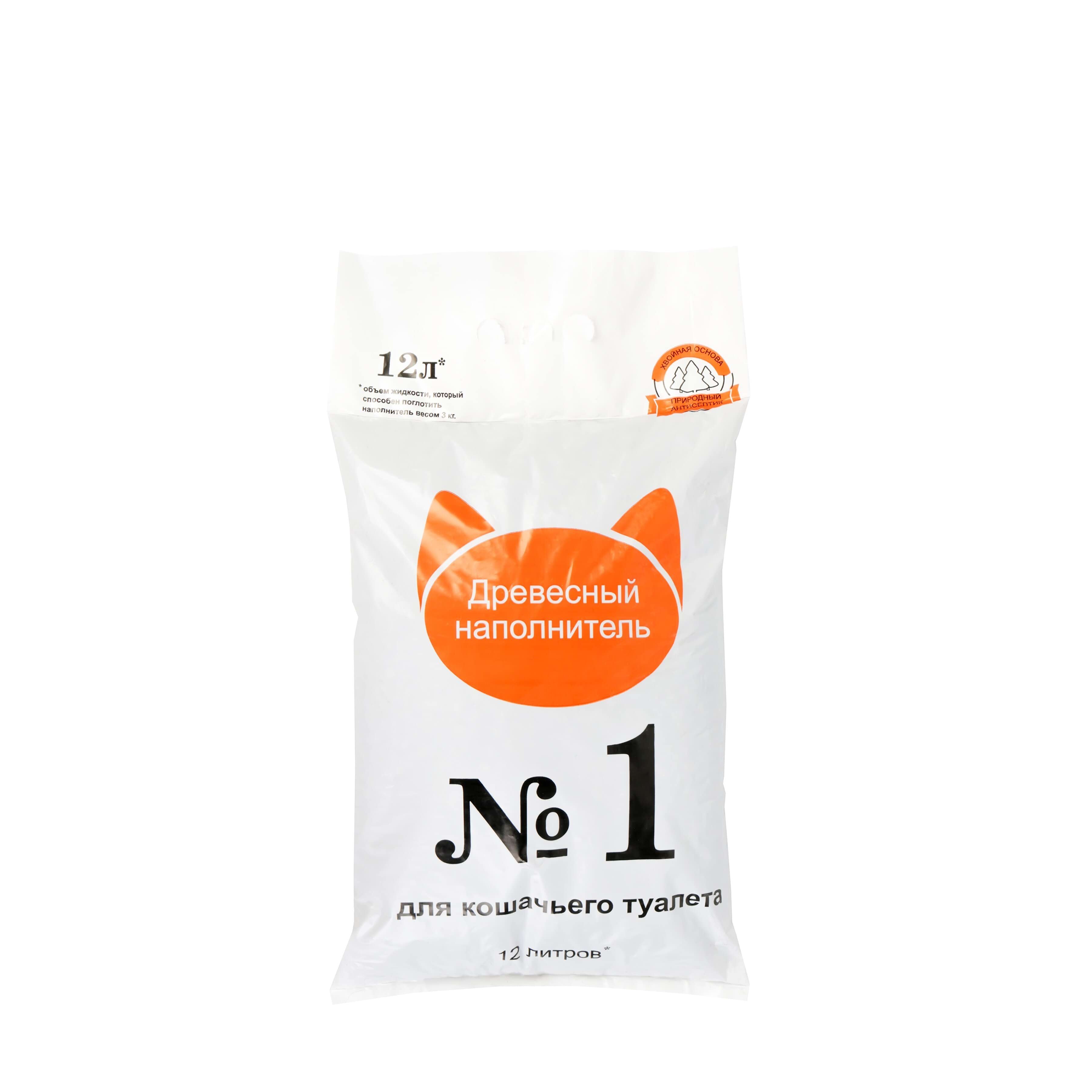 Древесный наполнитель №1 3 кг.