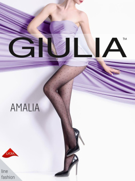 Giulia колготи жіночі AMALIA 20 (1) nero 4