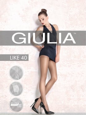 Giulia колготки женские LIKE 20 Nero 4