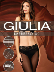 Giulia колготки жіночі IMPRESSO 40 nero 2