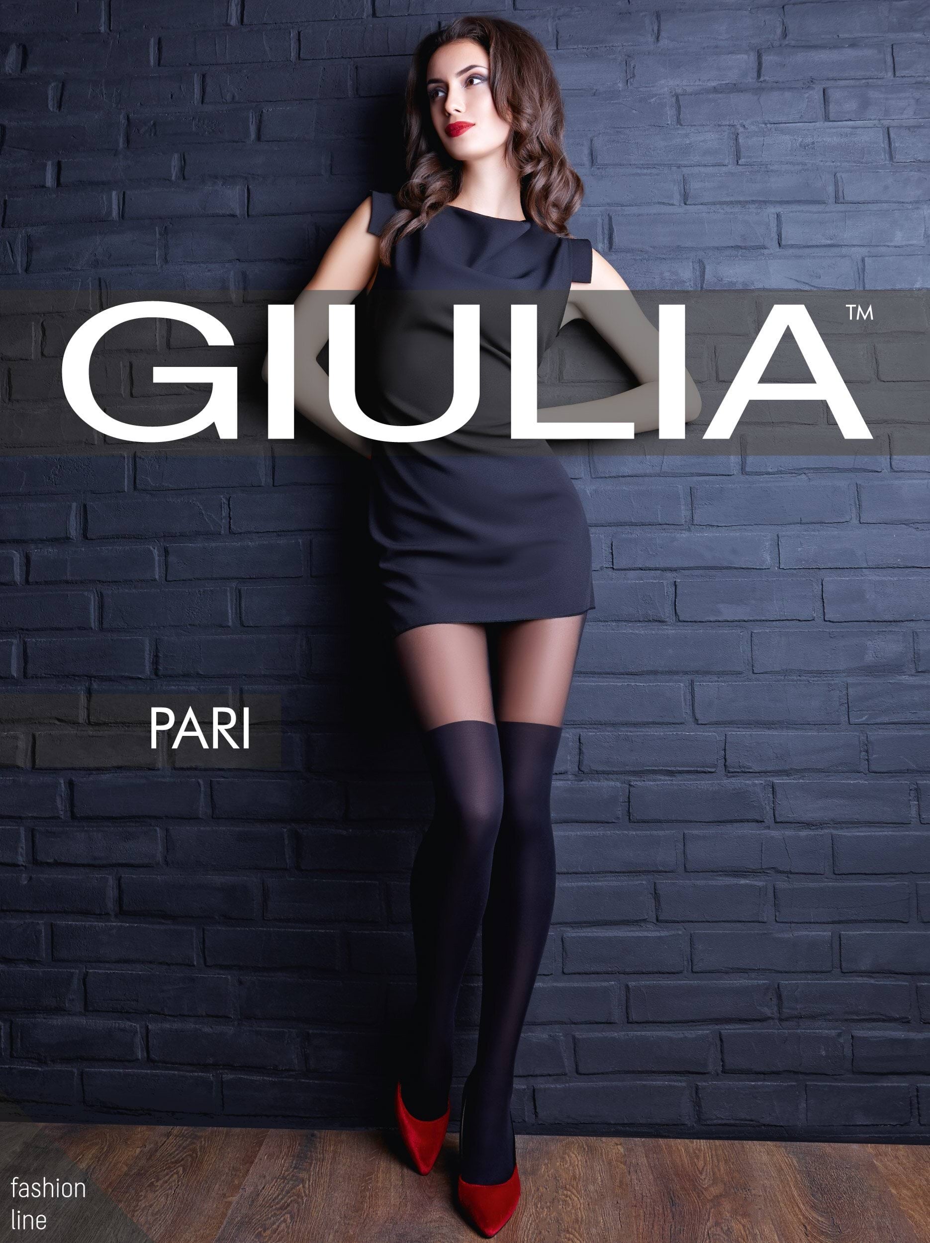 Giulia колготки женские PARI 60 (16) nero 4