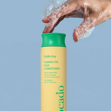 Кондиціонер для волосся FarmStay з олією таману та гібіскусу 300 мл фото 4