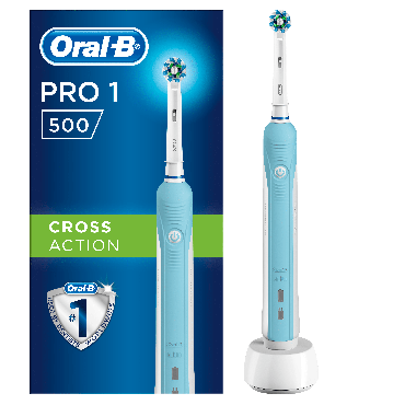 Електрична зубна щітка Oral-B Professional Care 500 СrossAсtion Від Braun фото 1