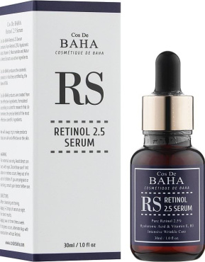 Сироватка Cos De baha rs facial serum з ретинолом 60 мл фото 1