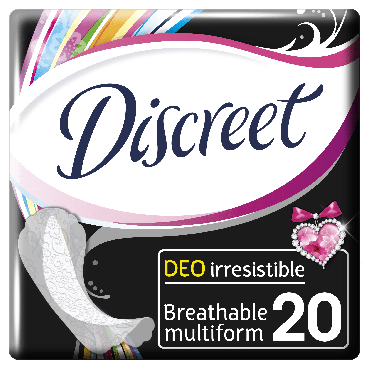 Щоденні гігієнічні прокладки Discreet Deo Irresistible Multiform, 20 шт фото 8