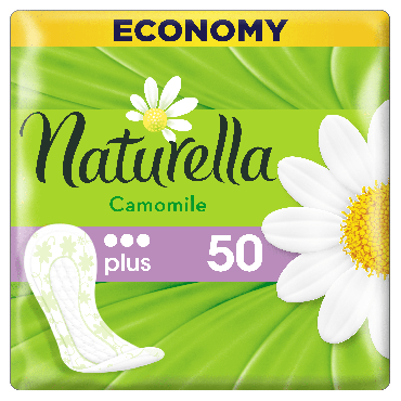 Ежедневные прокладки Naturella Camomile Plus 50 шт