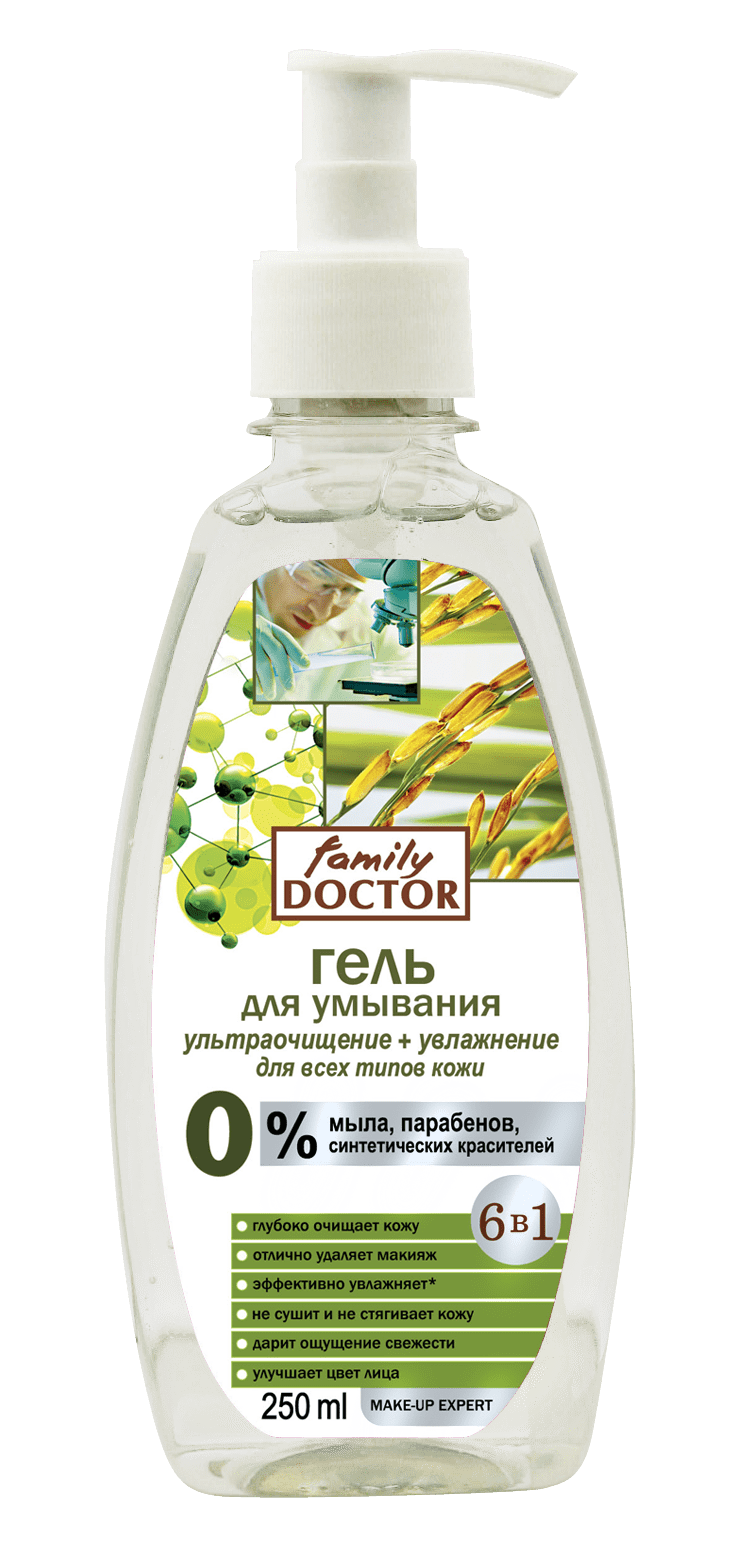 Гель для умывания FD для всех типов кожи, глубокая очистка, не сушит кожу 250 мл (1868), шт