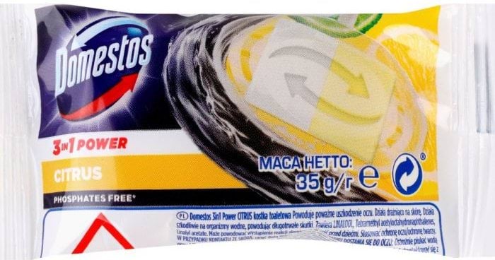 Блок змінний Domestos для унітаза лимон 24 шт. х 35 г