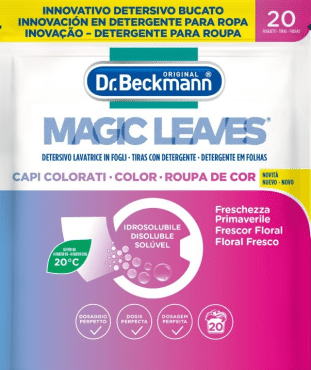 Dr. Beckmann Салфетки для стирки цветных тканей Magic Leaves, 20 шт