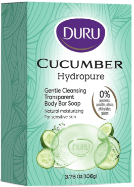 Мыло косметическое Duru Hydropure с соком огурца, 106г