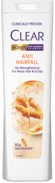 Шампунь против перхоти CLEAR Anti hairfall Women защита от выпадения 225 мл