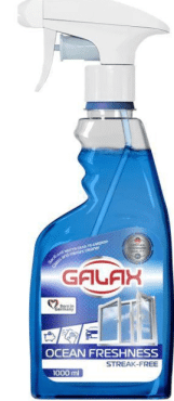 Засіб для миття скла та дзеркал GALAX Океанська свіжість 1 л