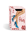 Шкарпетки жіночі Flirty 40 den 2 пари nero