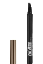 Фломастер для бровей Maybelline New York Brow Tattoo Microblading pen оттенок коричневый, 0,15 Г