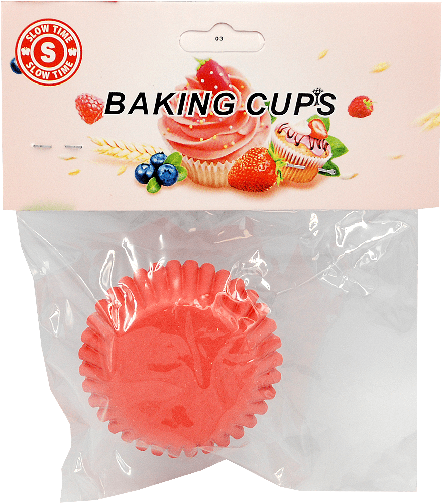 Бумажные формочки для кексов и маффинов "Slow Time", 1 упаковка