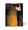 FRESCO колготки женские утепленные из микрофибры-велюр Velours 100 den nero 3