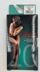 FRESCO колготы элегантные женские без шортиков Elegante 20 den nero 3, mini