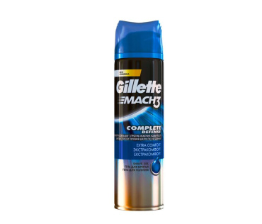 Гель для гоління Gillette Mach 3 Extra Comfort 200 мл фото 2