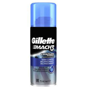 Гель для гоління Gillette Mach 3 Extra Comfort 75 мл фото 2