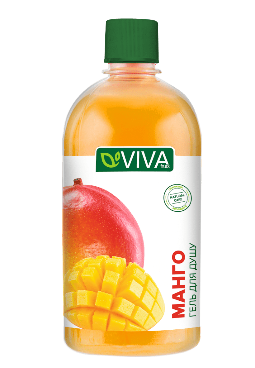 Гель для душу VIVAfruts Манго, 460 мл