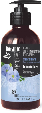 Гель для интимной гигиены Botanic Leaf Sensitive Для ежедневного использования 250 мл